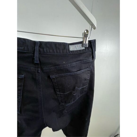 AG Adriano Goldschmied Navy The Farrah Skinny Jeans Size 30 - Picture 3 of 9